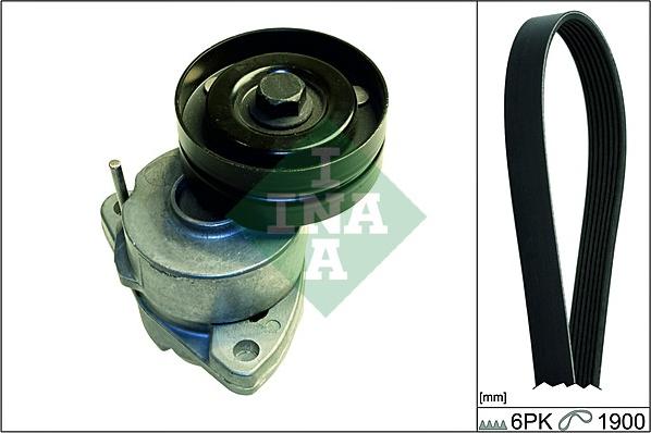 Wilmink Group WG1780386 - Поликлиновый ременный комплект autospares.lv