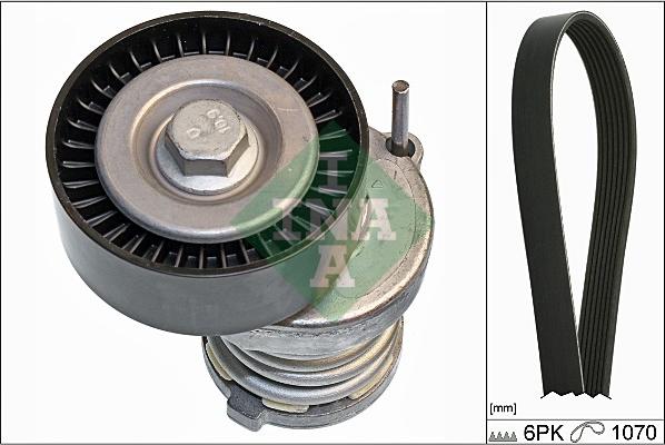 Wilmink Group WG1780382 - Поликлиновый ременный комплект autospares.lv