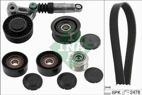 Wilmink Group WG1780379 - Поликлиновый ременный комплект autospares.lv