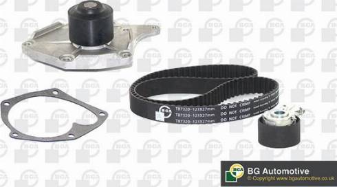 Wilmink Group WG1725649 - Водяной насос + комплект зубчатого ремня ГРМ autospares.lv