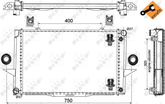 Wilmink Group WG1721933 - Радиатор, охлаждение двигателя autospares.lv