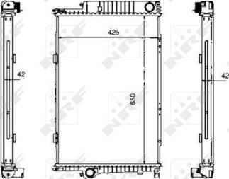 Wilmink Group WG1721470 - Радиатор, охлаждение двигателя autospares.lv