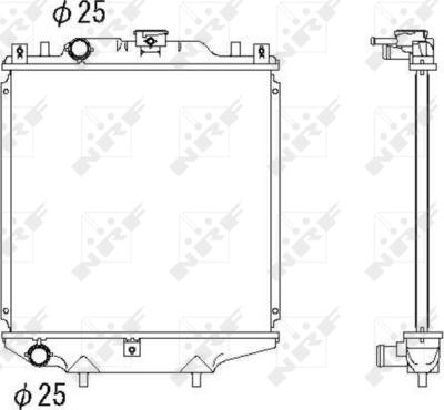 Wilmink Group WG1721471 - Радиатор, охлаждение двигателя autospares.lv