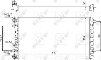 Wilmink Group WG1721551 - Радиатор, охлаждение двигателя autospares.lv