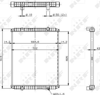 Wilmink Group WG1721562 - Радиатор, охлаждение двигателя autospares.lv