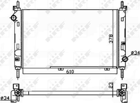 Wilmink Group WG1721514 - Радиатор, охлаждение двигателя autospares.lv