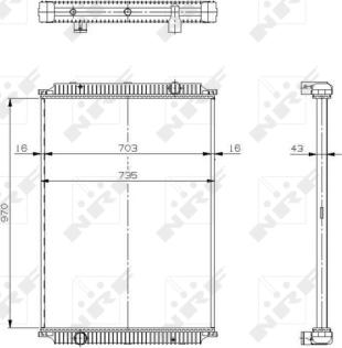 Wilmink Group WG1721527 - Радиатор, охлаждение двигателя autospares.lv