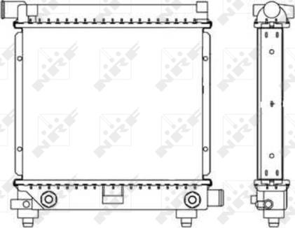 Wilmink Group WG1721693 - Радиатор, охлаждение двигателя autospares.lv