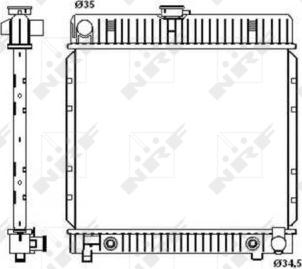 Wilmink Group WG1721630 - Радиатор, охлаждение двигателя autospares.lv