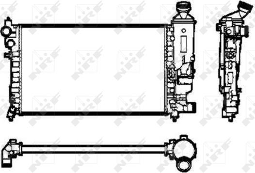 Wilmink Group WG1721300 - Радиатор, охлаждение двигателя autospares.lv