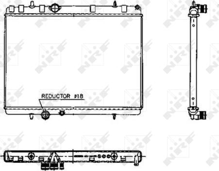 Wilmink Group WG1721303 - Радиатор, охлаждение двигателя autospares.lv