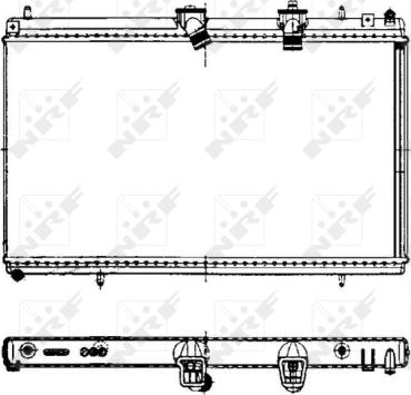 Wilmink Group WG1721310 - Радиатор, охлаждение двигателя autospares.lv