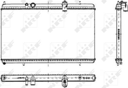 Wilmink Group WG1721313 - Радиатор, охлаждение двигателя autospares.lv