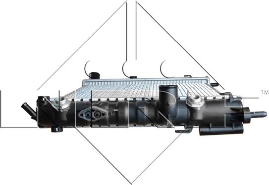 Wilmink Group WG1721381 - Радиатор, охлаждение двигателя autospares.lv