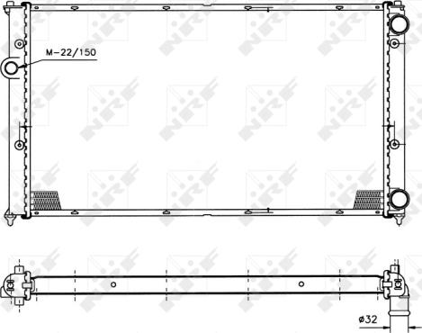 Wilmink Group WG1721326 - Радиатор, охлаждение двигателя autospares.lv