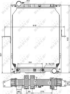 Wilmink Group WG1721376 - Радиатор, охлаждение двигателя autospares.lv