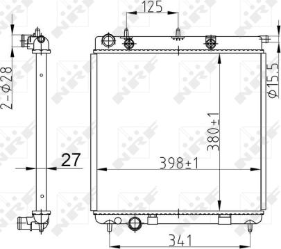 Wilmink Group WG1721293 - Радиатор, охлаждение двигателя autospares.lv