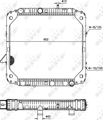 Wilmink Group WG1721227 - Радиатор, охлаждение двигателя autospares.lv