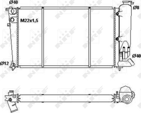 Wilmink Group WG1721274 - Радиатор, охлаждение двигателя autospares.lv