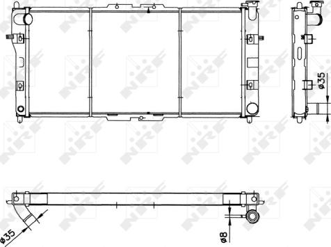 Wilmink Group WG1721763 - Радиатор, охлаждение двигателя autospares.lv