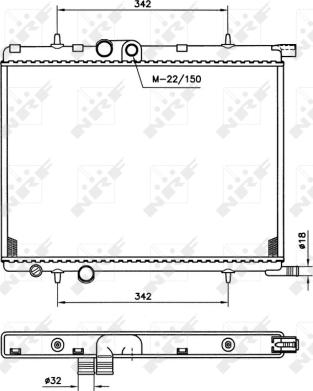 Wilmink Group WG1721707 - Радиатор, охлаждение двигателя autospares.lv