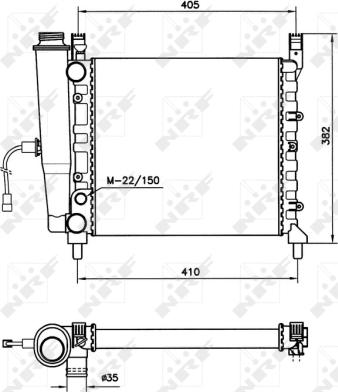 Wilmink Group WG1723506 - Радиатор, охлаждение двигателя autospares.lv