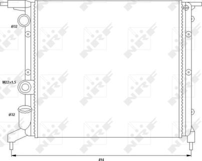 Wilmink Group WG1723522 - Радиатор, охлаждение двигателя autospares.lv