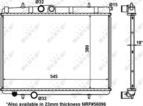 Wilmink Group WG1723047 - Радиатор, охлаждение двигателя autospares.lv