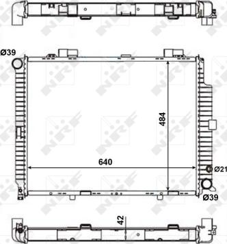 Wilmink Group WG1723080 - Радиатор, охлаждение двигателя autospares.lv