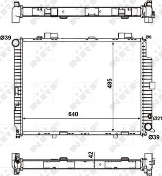 Wilmink Group WG1723081 - Радиатор, охлаждение двигателя autospares.lv