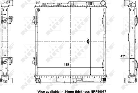 Wilmink Group WG1723082 - Радиатор, охлаждение двигателя autospares.lv