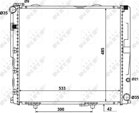 Wilmink Group WG1723028 - Радиатор, охлаждение двигателя autospares.lv