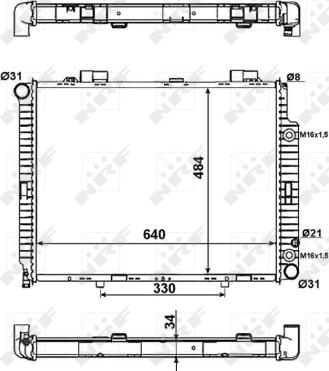 Wilmink Group WG1723133 - Радиатор, охлаждение двигателя autospares.lv