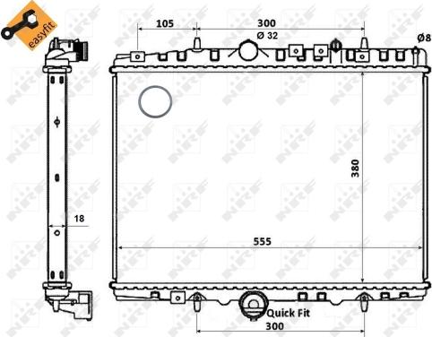 Wilmink Group WG1723312 - Радиатор, охлаждение двигателя autospares.lv