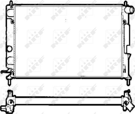 Wilmink Group WG1723258 - Радиатор, охлаждение двигателя autospares.lv