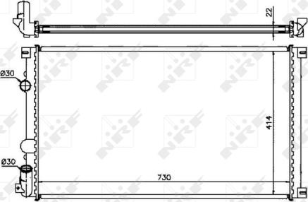 Wilmink Group WG1723281 - Радиатор, охлаждение двигателя autospares.lv