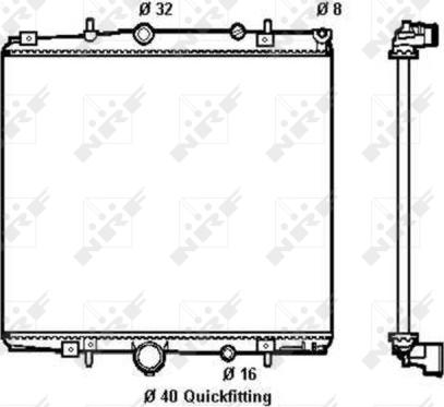 Wilmink Group WG1723273 - Радиатор, охлаждение двигателя autospares.lv