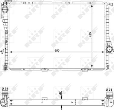 Wilmink Group WG1722921 - Радиатор, охлаждение двигателя autospares.lv