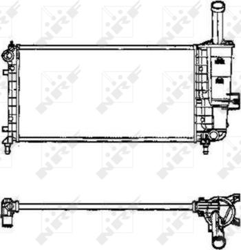 Wilmink Group WG1722446 - Радиатор, охлаждение двигателя autospares.lv