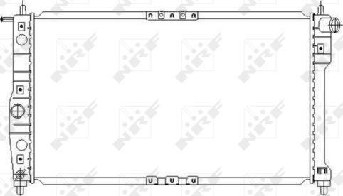 Wilmink Group WG1722482 - Радиатор, охлаждение двигателя autospares.lv