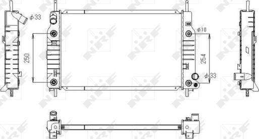 Wilmink Group WG1722568 - Радиатор, охлаждение двигателя autospares.lv