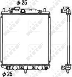 Wilmink Group WG1722504 - Радиатор, охлаждение двигателя autospares.lv