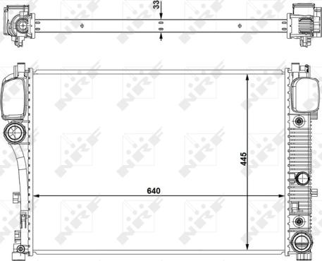 Wilmink Group WG1722645 - Радиатор, охлаждение двигателя autospares.lv