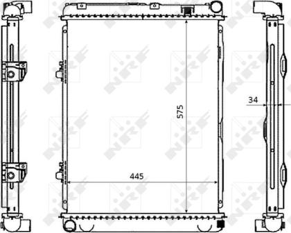 Wilmink Group WG1722669 - Радиатор, охлаждение двигателя autospares.lv