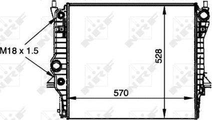 Wilmink Group WG1722614 - Радиатор, охлаждение двигателя autospares.lv