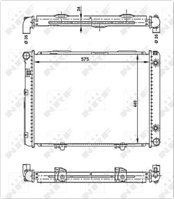 Wilmink Group WG1722670 - Радиатор, охлаждение двигателя autospares.lv