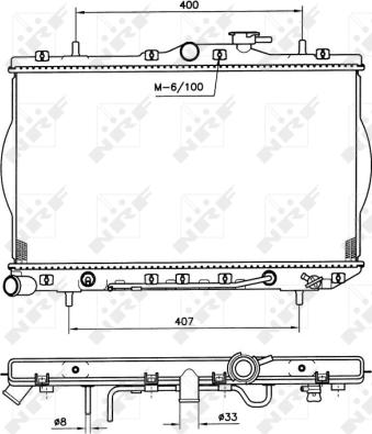 Wilmink Group WG1722168 - Радиатор, охлаждение двигателя autospares.lv