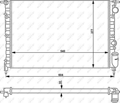 Wilmink Group WG1722888 - Радиатор, охлаждение двигателя autospares.lv