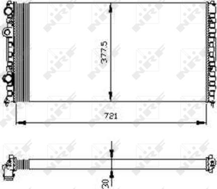 Wilmink Group WG1722883 - Радиатор, охлаждение двигателя autospares.lv