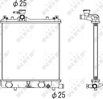 Wilmink Group WG1722311 - Радиатор, охлаждение двигателя autospares.lv